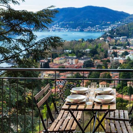 Vista Lario Apartment - Aqua Apartments Чернобио Екстериор снимка