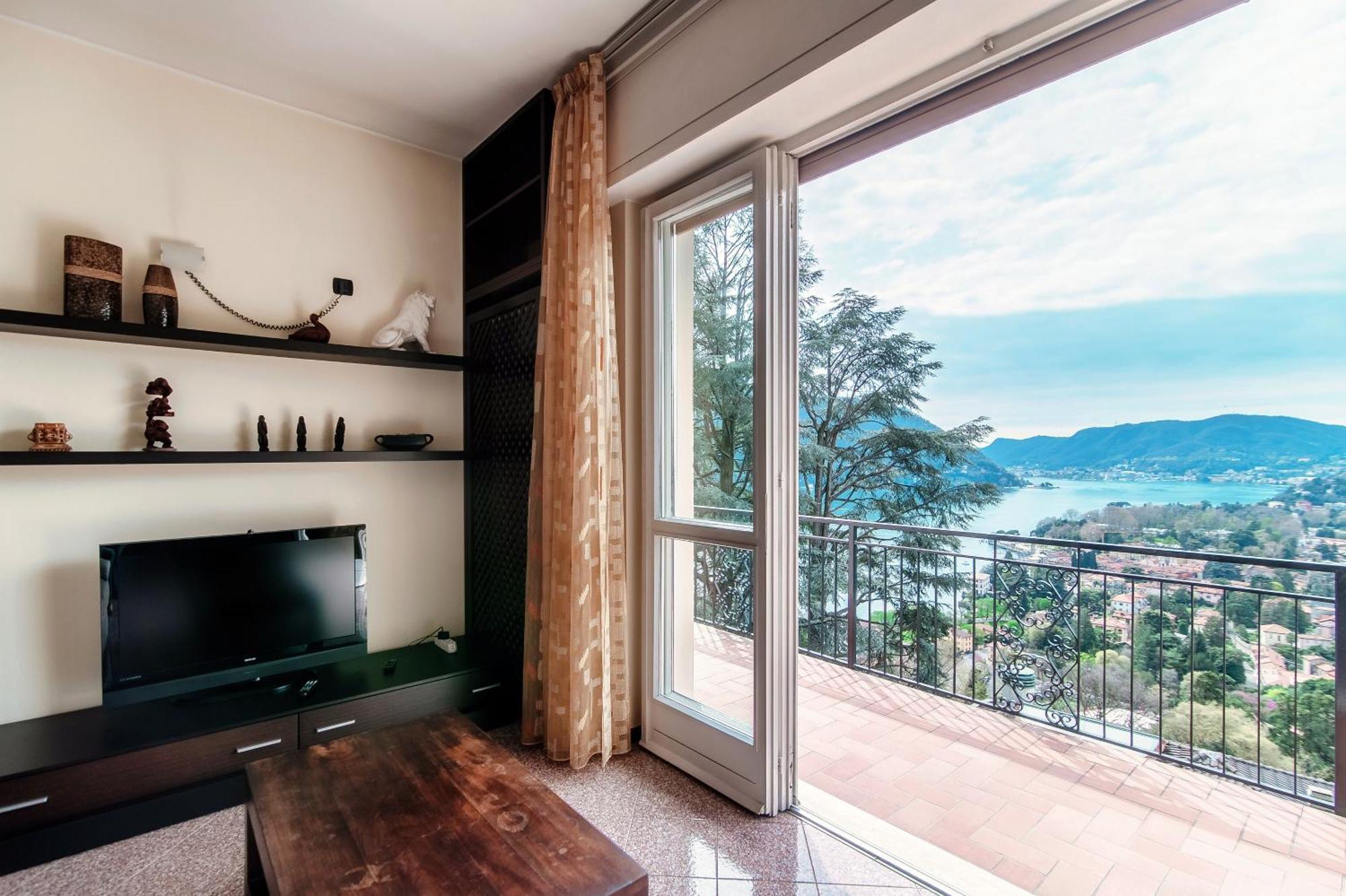 Vista Lario Apartment - Aqua Apartments Чернобио Екстериор снимка
